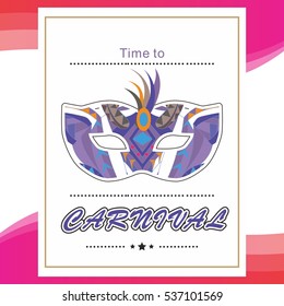 carnival mask