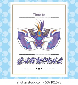 carnival mask