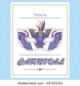 carnival mask