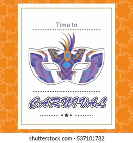 carnival mask