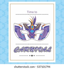 carnival mask