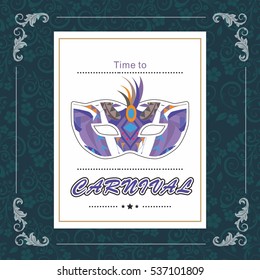 carnival mask