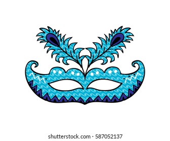 Carnival mask.