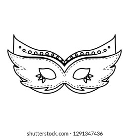 carnival mask accessory icon