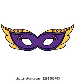 carnival mask accessory icon