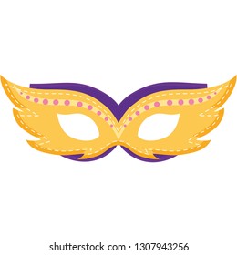 carnival mask accessory icon