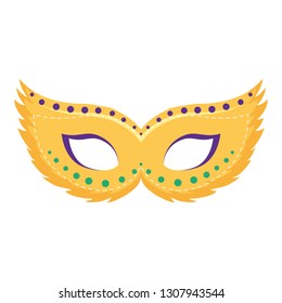 carnival mask accessory icon
