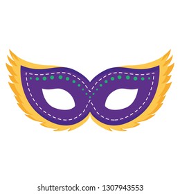 carnival mask accessory icon