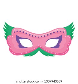 carnival mask accessory icon