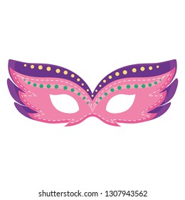 carnival mask accessory icon