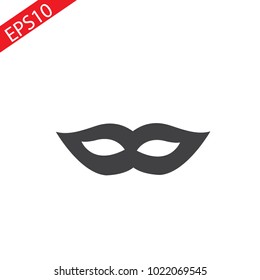 Carnival mask in black