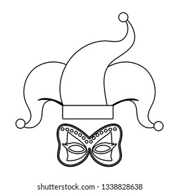carnival mask cartoon