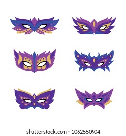 Carnival mask collection