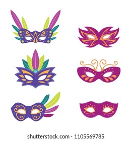 Carnival mask collection