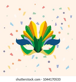 Carnival mask design