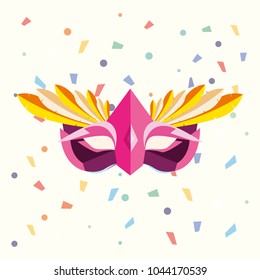 Carnival mask design