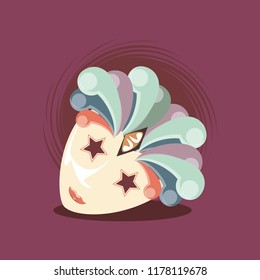 carnival mask design