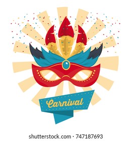 Carnival mask design