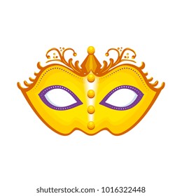 carnival mask with feathers
