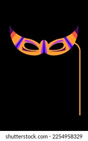 carnival mask for festivals vector illustration