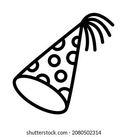 Carnival mask flat line icon. Carnival dressing. Costume for masquerade. Outline sign for mobile concept and web design, store.