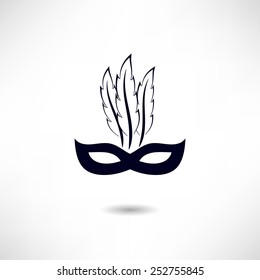 Carnival mask  icon