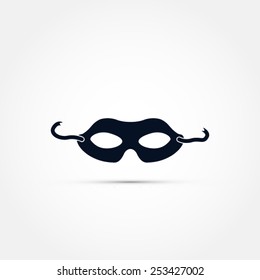 Carnival mask icon