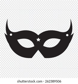 Carnival mask icon