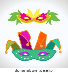 Carnival mask icon