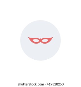 Carnival mask icon.