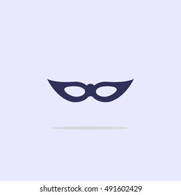 Carnival mask icon.