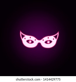 Carnival mask icon. Universal set of web for website design and development, app development