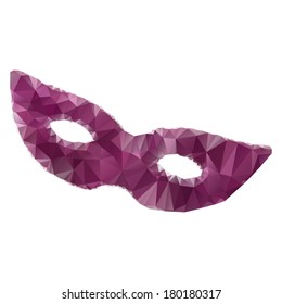  Carnival mask  from polygons