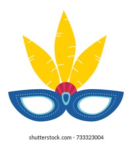 carnival mask with string icon image