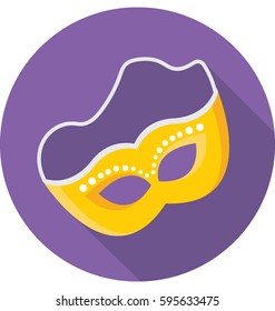 Carnival Mask Vector Icon