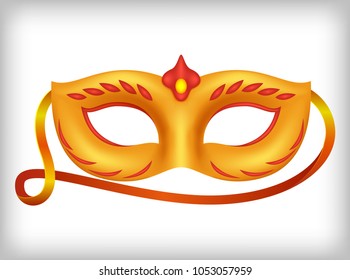 Carnival Mask. Vector illustration.
