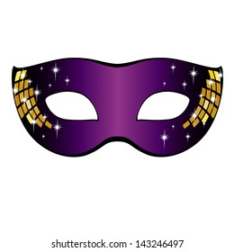 Carnival Mask. Vector illustration. 