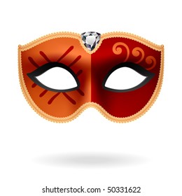 Carnival Mask. Vector illustration.