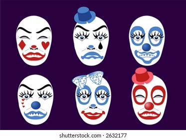 carnival masks (vector)