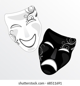 carnival masks vector