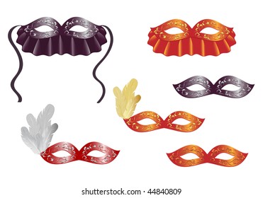 Carnival masks. Vector-Illustration