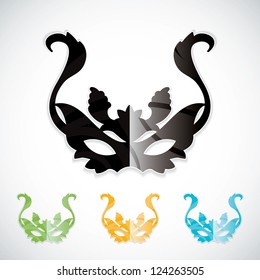 Carnival Mask.Vector