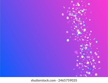 Carnival Paper. 3d Surprise Explosion. Modern Banner. Falling Poster. Light Pattern. Neon Effect. Unicorn Confetti. Pink Disco Serpentine. Purple Carnival Paper