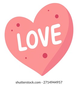 Carnival photo booth objects love heart flat color vector illustration template design