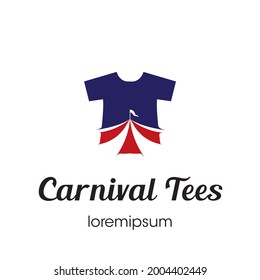 Carnival Tees logo or symbol template design