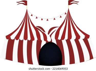 CARNIVAL TENT, CIRCUS TENT, CREEPY CIRCUS