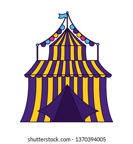 carnival tent circus garland
