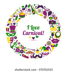 Carnival vector illustration.