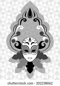 Carnival vector mask