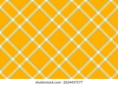 Tecido de padrão de vetor de Carnaval, verificação de textura de continuidade. Plano de fundo tartã periódico têxtil sem costura na paleta de cores claras e brilhantes.